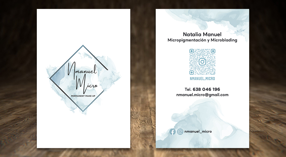 Plantilla Diseño Gráfico 10x5,5cm 1